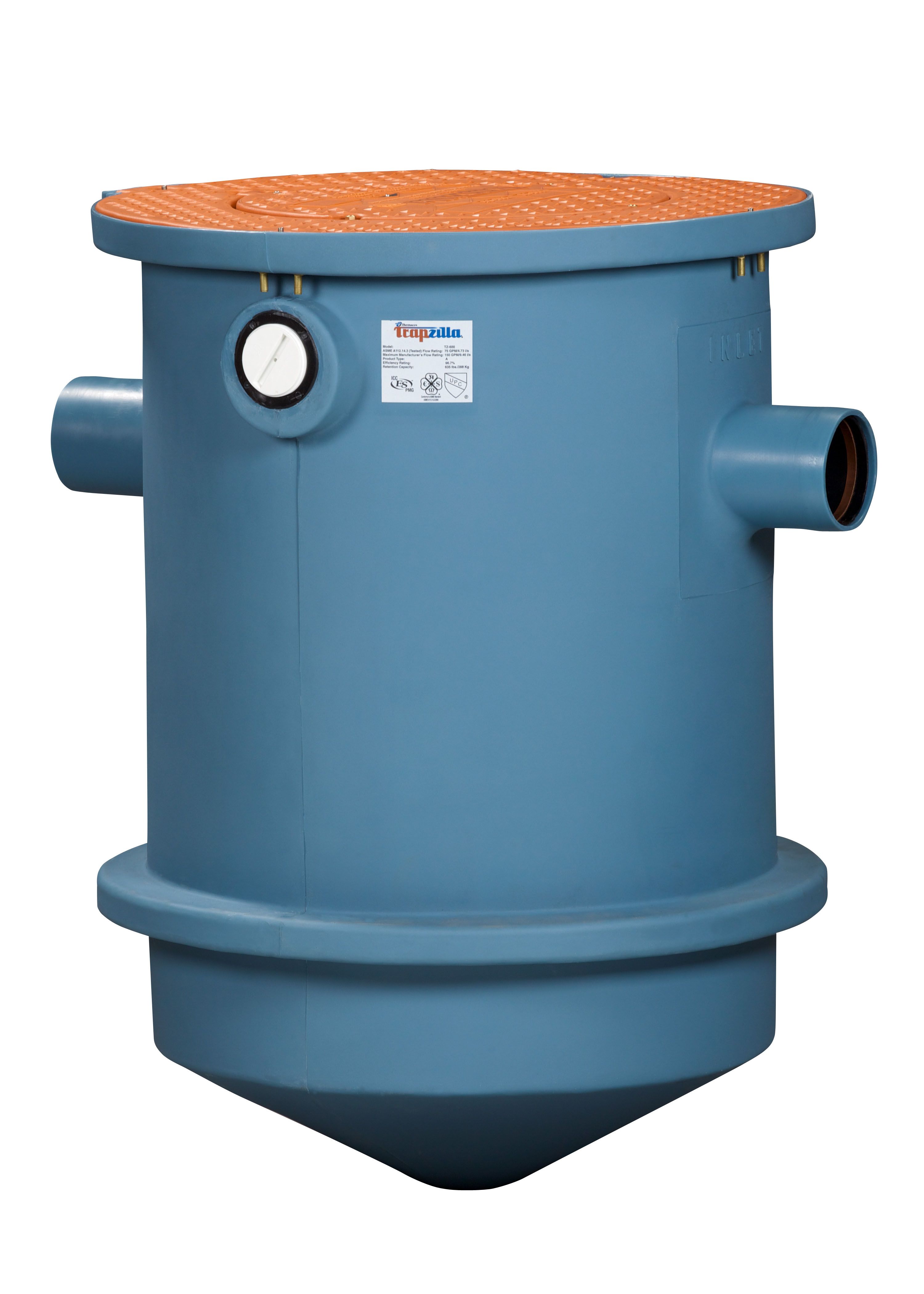 Thermaco | TZ-600-6 Trapzilla Grease Interceptor with 6