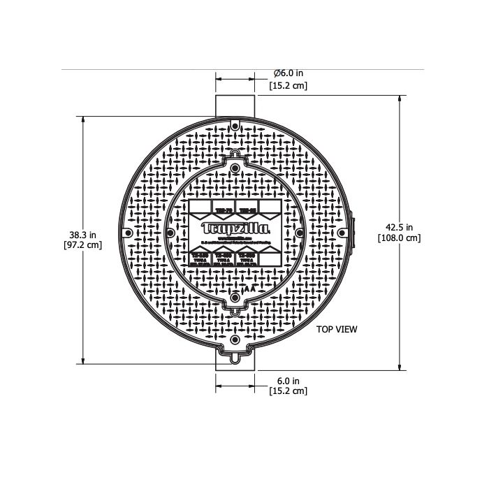 Thermaco | TZ-600-6 Trapzilla Grease Interceptor with 6
